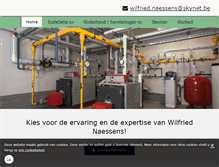 Tablet Screenshot of naessenswilfriedbvba.be